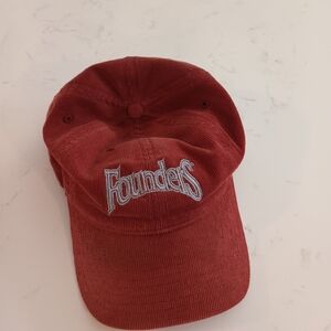 Founders brewery hat, corduroy